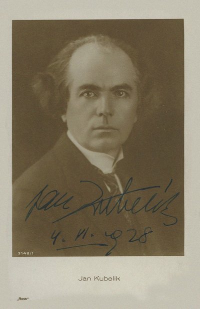Violinista y compositor Jan Kubelik 1880-1940, 1928. de Unbekannt