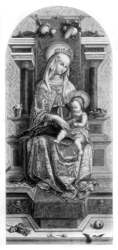 Virgen y Niño, 1482, 1870 de Unbekannt