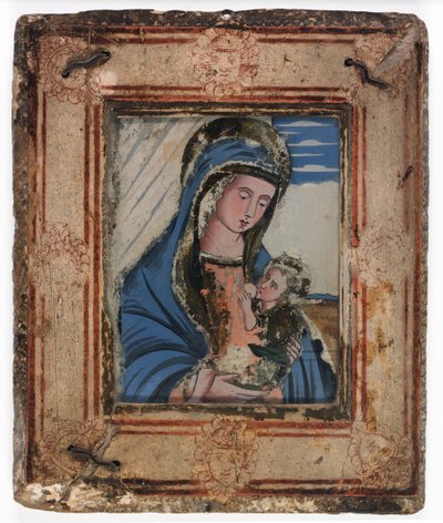 Virgen y Niño, siglo XVI de Unbekannt