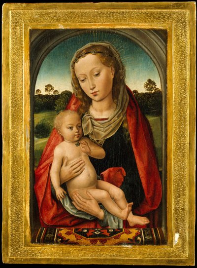 Virgen y Niño, principios del siglo XVI de Unbekannt