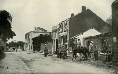 Visé en manos de los alemanes, 1919 de Unbekannt
