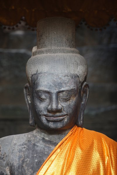 Estatua de Vishnu. Angkor Wat de Unbekannt