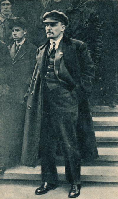 Vladimir Ilich Lenin, líder bolchevique ruso, Moscú, Rusia, 1 de mayo de 1919 de Unbekannt