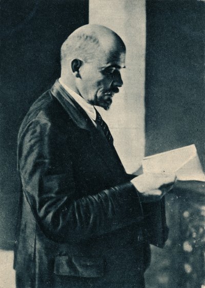 Vladimir Ilich Lenin, líder bolchevique ruso, Moscú, Rusia, julio de 1904 de Unbekannt
