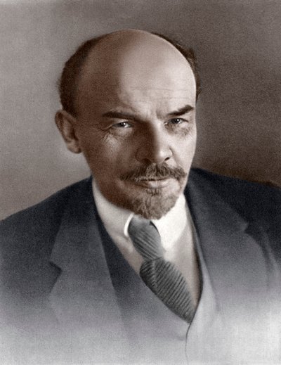 Vladimir Ilyich Ulyanov Lenin, revolucionario bolchevique ruso, c1917 de Unbekannt