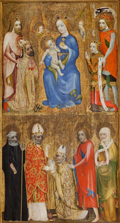 Panel votivo de Jan Očko de Vlašim de Unbekannt