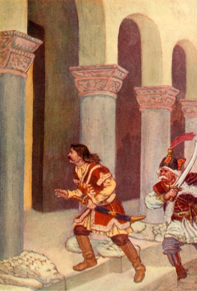Voukashin estaba a punto de alcanzar a su hijo, 1917 de Unbekannt