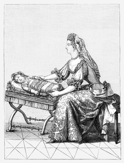 Despertando al Duque de Anjou, 1885 de Unbekannt