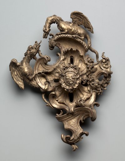Decoración de pared, 1715-1725 de Unbekannt
