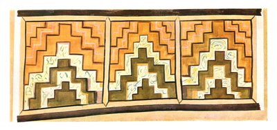 Decoración mural en el Monasterio Stylos, Turquía, 1928 de Unbekannt