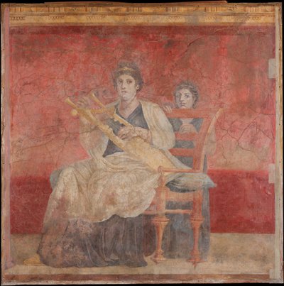Pintura mural de la habitación H de la Villa de P. Fannius Synistor en Boscoreale, ca. 50-40 a.C. de Unbekannt