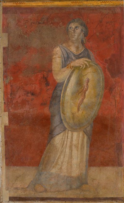 Pintura mural de la Habitación H de la Villa de P. Fannius Synistor en Boscoreale de Unbekannt