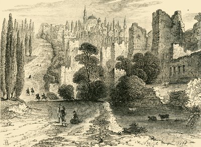 Murallas de Constantinopla en el siglo XVI, 1890 de Unbekannt
