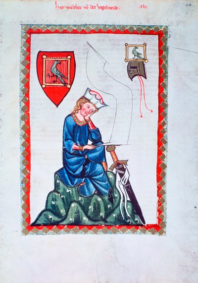 Walther von der Vogelweide, 1304-1340 de Unbekannt