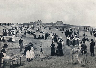 Walton-on-the-Naze - Escena en la playa, 1895 de Unbekannt