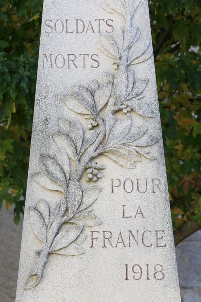 Memorial de guerra. Guerard, Francia de Unbekannt