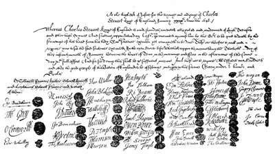 Orden de ejecución del Rey Carlos, 1648, 1909 de Unbekannt