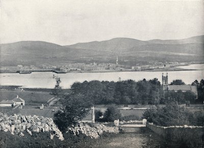 Warrenpoint - Desde Omeath, en el lado opuesto de Carlingford Lough, 1895 de Unbekannt