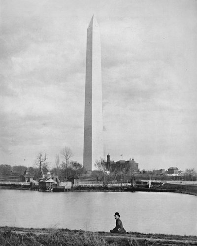 Monumento a Washington, Washington D.C., c1897 de Unbekannt