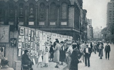 Washington Square, Greenwich Village, Nueva York, EE.UU., 1935 de Unbekannt