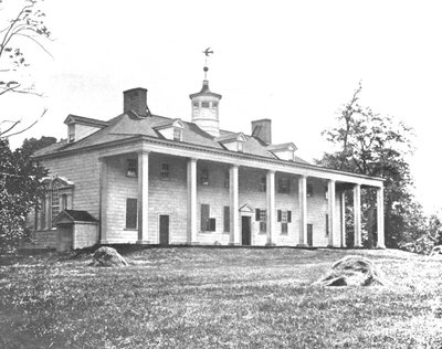 Casa de Washington, Mount Vernon, Virginia, EE.UU., c1900 de Unbekannt
