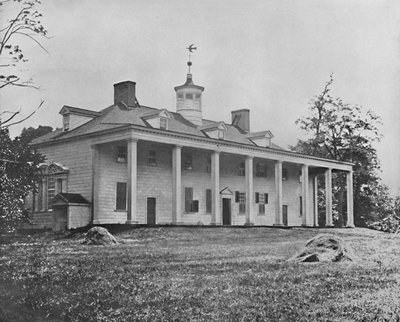 Casa de Washington, Mount Vernon, Virginia, c. 1897 de Unbekannt