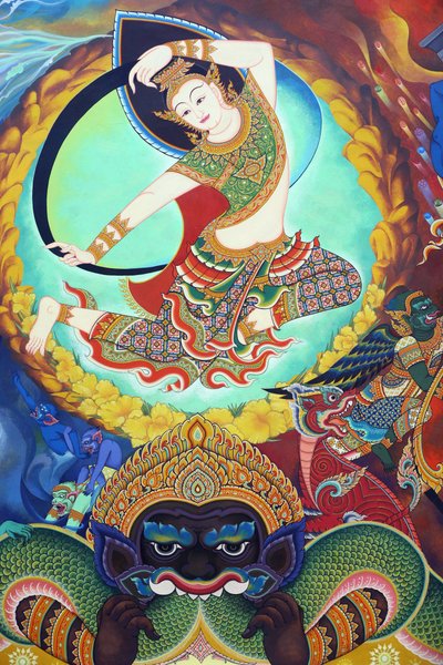 Templo Budista Tailandés Wat Ananda Metyarama, 20160818, Singapur, Singapur de Unbekannt