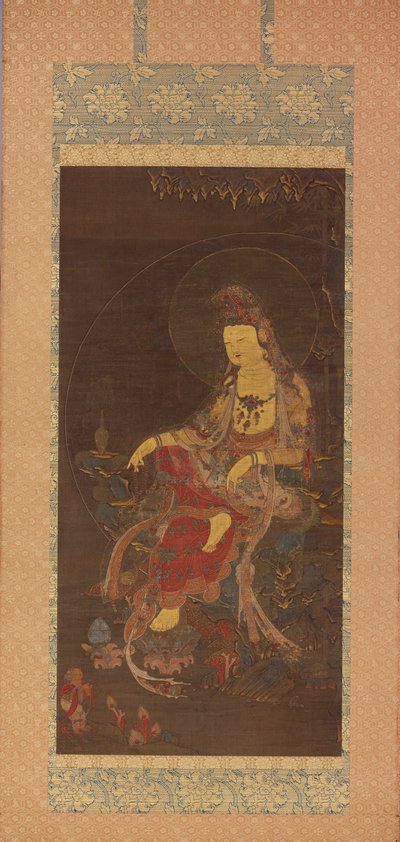 Avalokiteshvara de la Luna de Agua Suwol Gwaneum bosal, mediados del siglo XIV de Unbekannt