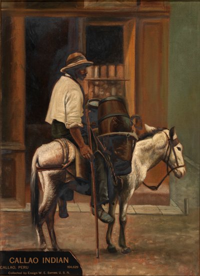 Aguador de Callao, ca. 1890-1892 de Unbekannt