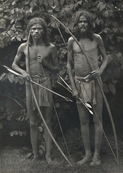 Wedda con arco y flechas, 1926 de Unbekannt