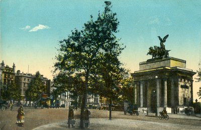 Arco de Wellington, Entrada al Green Park, Londres, c1915 de Unbekannt