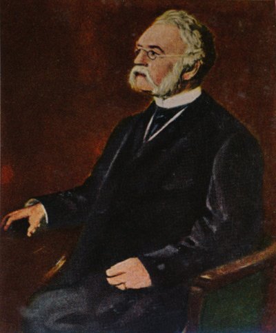 Werner von Siemens 1816-1892. Pintura de Lenbach de Unbekannt