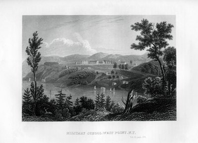 Escuela Militar de West Point, Nueva York, 1855 de Unbekannt