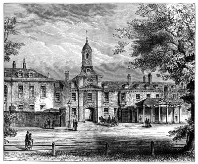 Fachada oeste del Palacio de Kensington, Londres, 1900 de Unbekannt