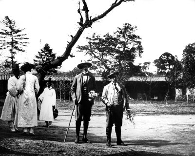 Visitantes occidentales a Corea, 1900 de Unbekannt