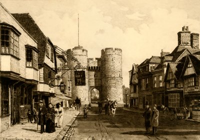 Westgate, Canterbury, 1898 de Unbekannt