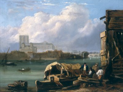 Westminster desde Lambeth, después de 1827 de Unbekannt