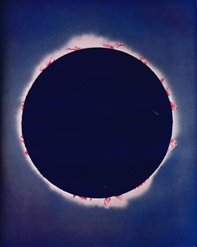 Lo que se ve durante los pocos momentos de un eclipse total, c1935 de Unbekannt