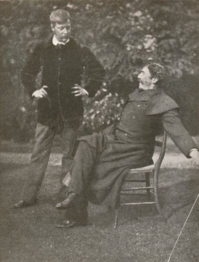 Whistler y Menpes, c1885, 1904 de Unbekannt