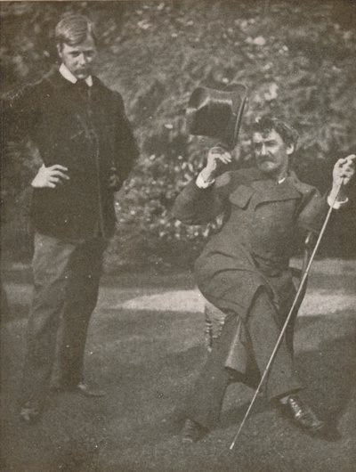 Whistler y Menpes, c1885, 1904 de Unbekannt