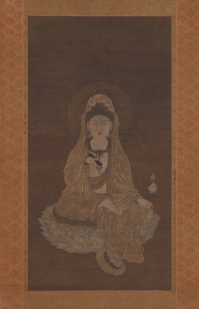 Kannon de túnica blanca, siglo XIII de Unbekannt