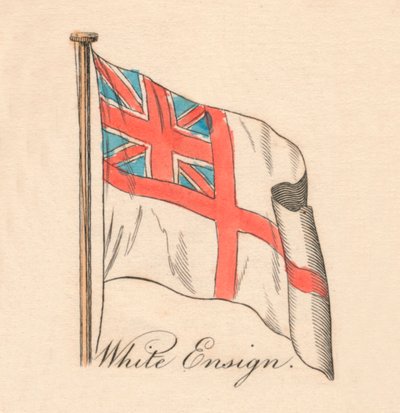 White Ensign, 1838 de Unbekannt