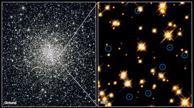 Estrellas enanas blancas en el cúmulo globular M4H Bond STSCI de Unbekannt