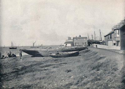 Whitstable - La playa oeste, 1895 de Unbekannt