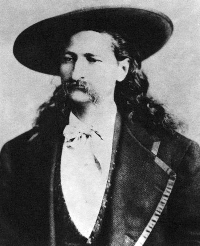 Wild Bill Hickock, explorador y alguacil estadounidense, 1873 de Unbekannt