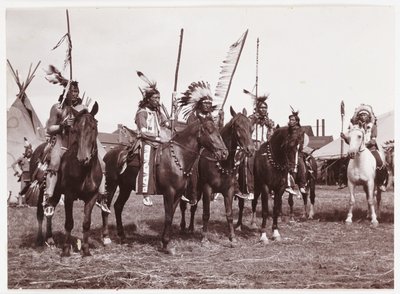 Espectáculo del Lejano Oeste, c 1905 de Unbekannt