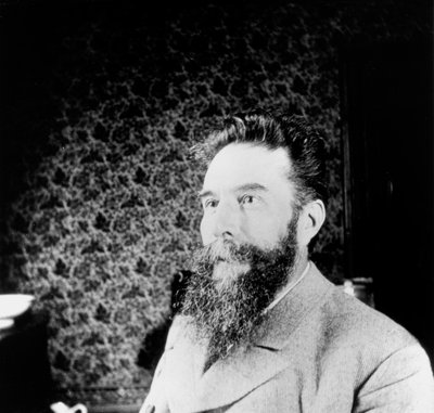 Wilhelm Conrad Roentgen, físico alemán, c 1900 de Unbekannt