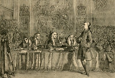 Wilkes en su juicio, 1897 de Unbekannt