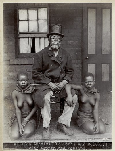 William Amazizi, el doctor de guerra de Lo-Ben con Nganga y Schlepu de Unbekannt