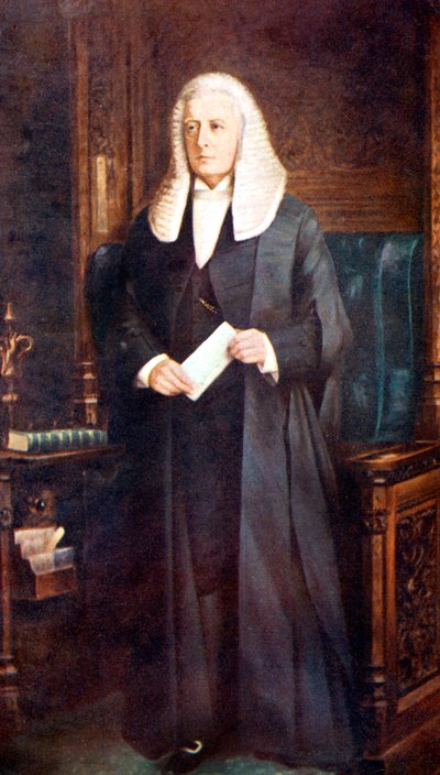 William Court Gully, Presidente de la Cámara de los Comunes, c1905 de Unbekannt
